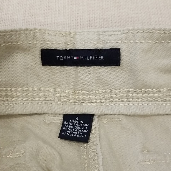 Tommy Hilfiger tan cropped pants - Picture 2 of 6